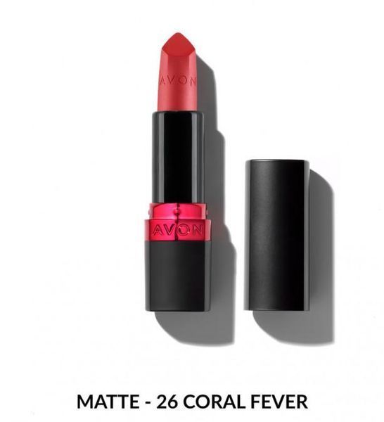 Увлажняющая матовая губная помада Avon &laquo;Ультра&raquo;, 26M Медный коралл/Coral Fever, 3,6 г 542418764-1 фото