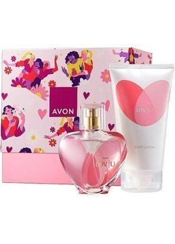 Жіночий парфумерно-косметичний набір Avon Lov U в подарунковій упаковці 79362550/94229038 фото