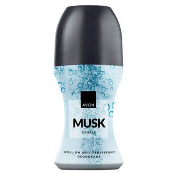 Дезодорант-антиперспірант з кульковим аплікатором Avon Musk Exhale, 50 мл (158511381) 158511381 фото