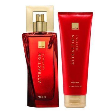 Набор женский парфюмированный Avon Attraction Instinct (edp/50ml + b/lot/125ml) (494693390) 494693390 фото