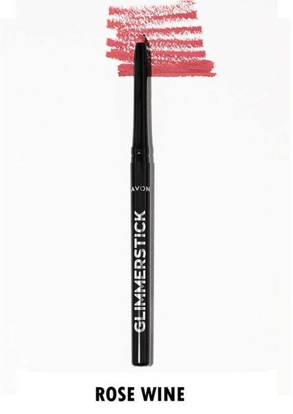 Карандаш для губ Avon, Розовое вино/Rosewine, 0,35g 81633257 фото
