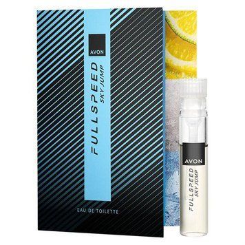 Открытка с пробным образцом туалетной воды Avon Full Speed ​​Sky Jump для Него, 0,6 мл 84946826 фото