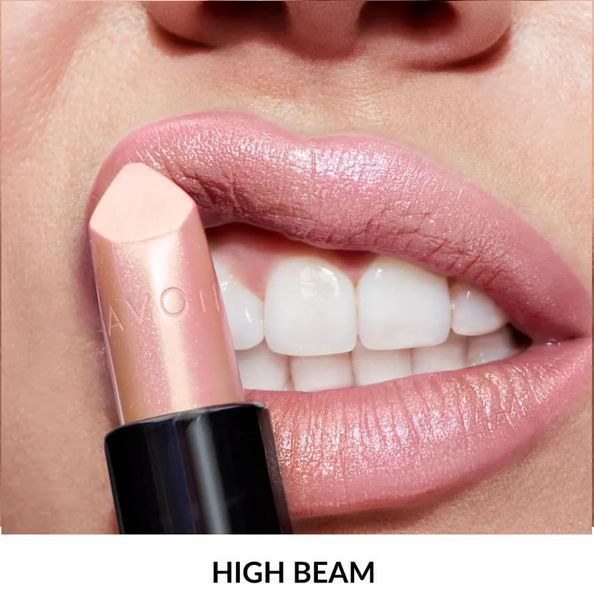 Зволожувальна мерехтлива губна помада Avon "Ультра", 76 High Beam/Сяйво недосяжності, 3,6г 841369600 фото