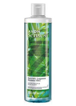 Гель для душу зволожувальний Avon "Морська лагуна" SENSES, 250 мл 69499822-1 фото
