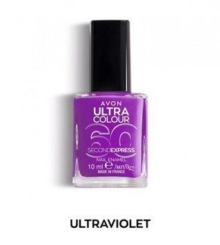 Швидковисихаючий лак для нігтів Avon &laquo;УльтраКолір за 60 секунд&raquo; Ultraviolet,10 мл (49469322) 49469322 фото