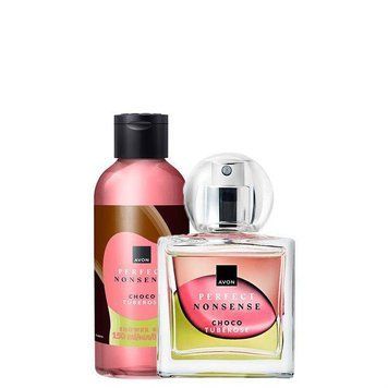 Набор Avon Perfect Nonsense Choco Tuberose (edt/50ml+sh/gel/150ml) 84946831 фото