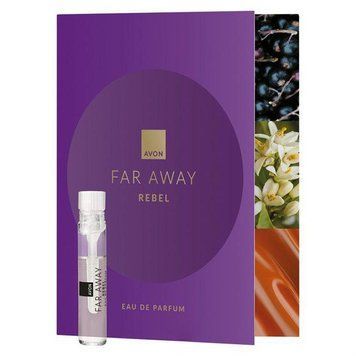 Листівка з пробним зразком Avon Far Away Rebel, 0,6 мл 13519366 фото