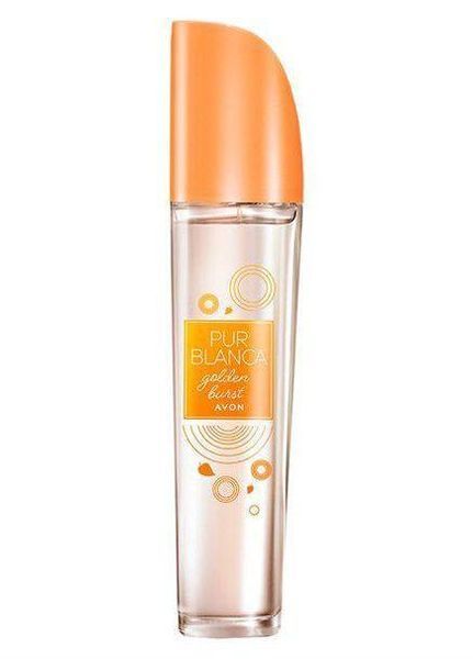 Листовка с п/обр Avon Туалетная вода Pur Blanca Golden Burst 0,6 мл 48087869 фото