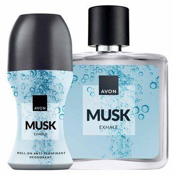 Набір Avon Musk Exhale для нього (edp/75ml+deo/50ml) (158511381) 158511382 фото