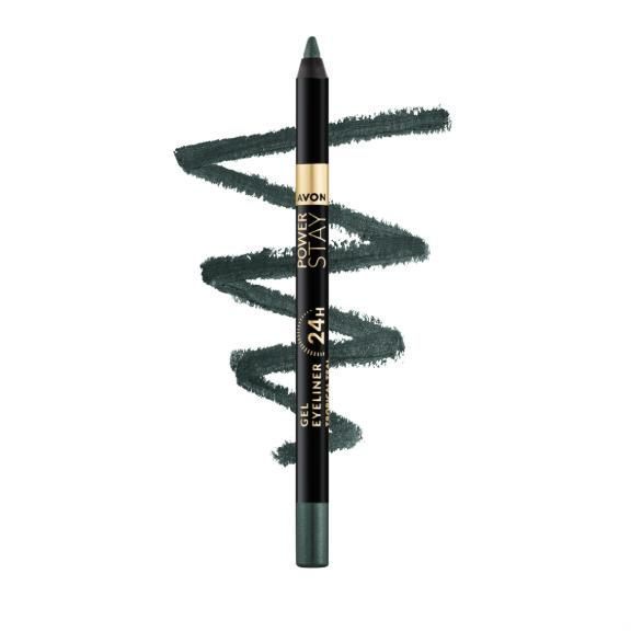 Гелевый карандаш для глаз Avon &laquo;Суперустойчивость&raquo; Power Stay 24-Hour, Going Green/Зеленый, 1,2г 12120514 фото