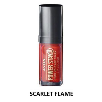 Рідка губна помада Avon &laquo;СуперСтійкість&raquo; Червоне полум`я/Scarlet Flame, 7 мл (158511516) 158511516 фото