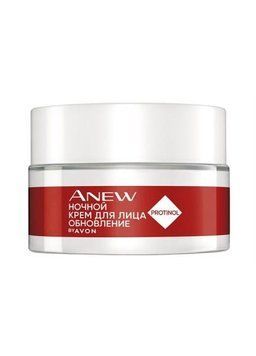 Нічний крем для обличчя Avon Anew &laquo;Оновлення&raquo; з технологією Protinol, 15 мл 89895316-1 фото