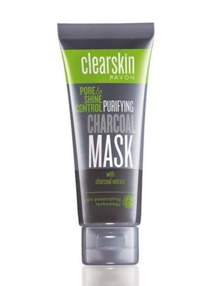 Очищающая маска с экстрактом древесного угля AVON CLEARSKIN, 75 мл 43711355 фото