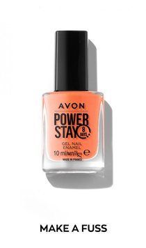Лак для ногтей Avon &laquo;СуперУстойчивость&raquo; Скандально-оранжевый/Make a Fuss, 10 мл (158511587) 158511587 фото