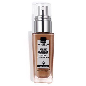 Тональний крем для обличчя Avon Anew з протинолом &laquo;Досконалість та оновлення&raquo; 245N Натуральний беж, 30 мл (158511239) 158511239 фото