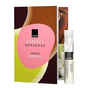 Листівка із пробним зразком парфумерна вода Avon Perfect Nonsense Choco Tuberose, 0,6мл 59755215 фото