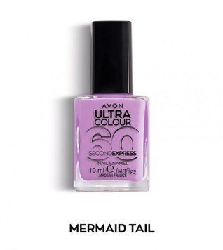 Быстросохнущий лак для ногтей Avon &laquo;УльтраЦвет за 60 секунд&raquo; Mermaid Tail,10 мл (49469321) 49469321 фото