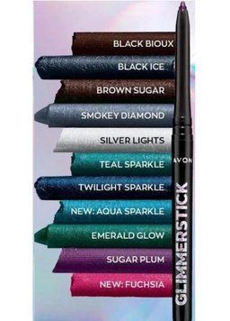 Мерцающий карандаш для глаз Avon, Черная бездна/Black Bioux, 0.28г 49215202-1 фото