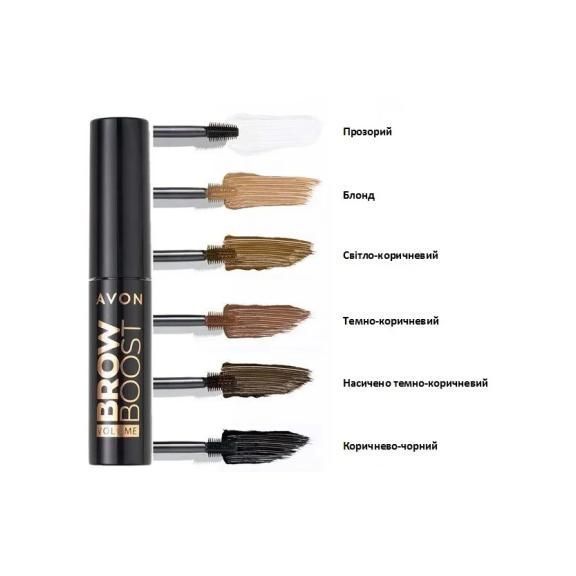 Гель для брів Avon Насичено темно-коричневий/Dark Brown, 3,3 мл (49469298) 49469298 фото