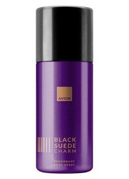 Дезодорант-спрей для тіла Avon Black Suede Charm для нього, 150 мл 27201532 фото