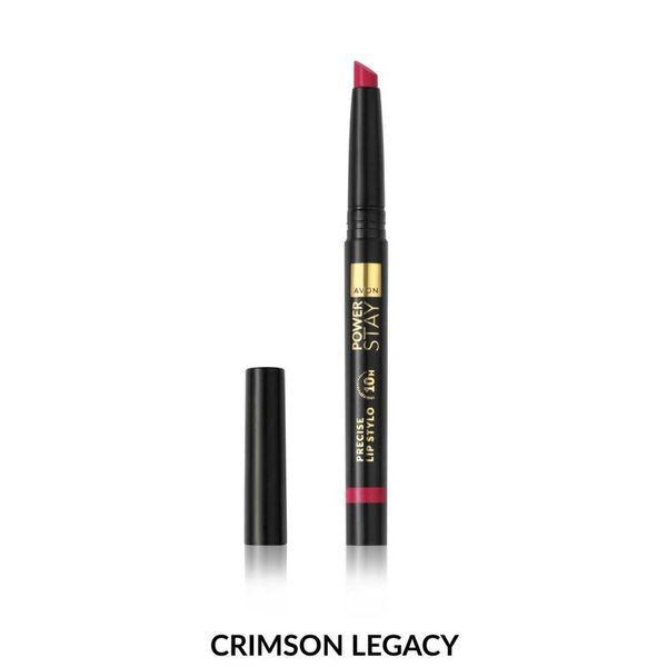 Губная помада Суперстойкость Avon Power Stay Up To 10 Hour, Багровое наследие/Crimson Legacy, 1.2г 4946886 фото