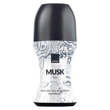 Дезодорант-антиперспірант з кульковим аплікатором Avon Musk Rain, 50 мл (494693399) 494693399 фото